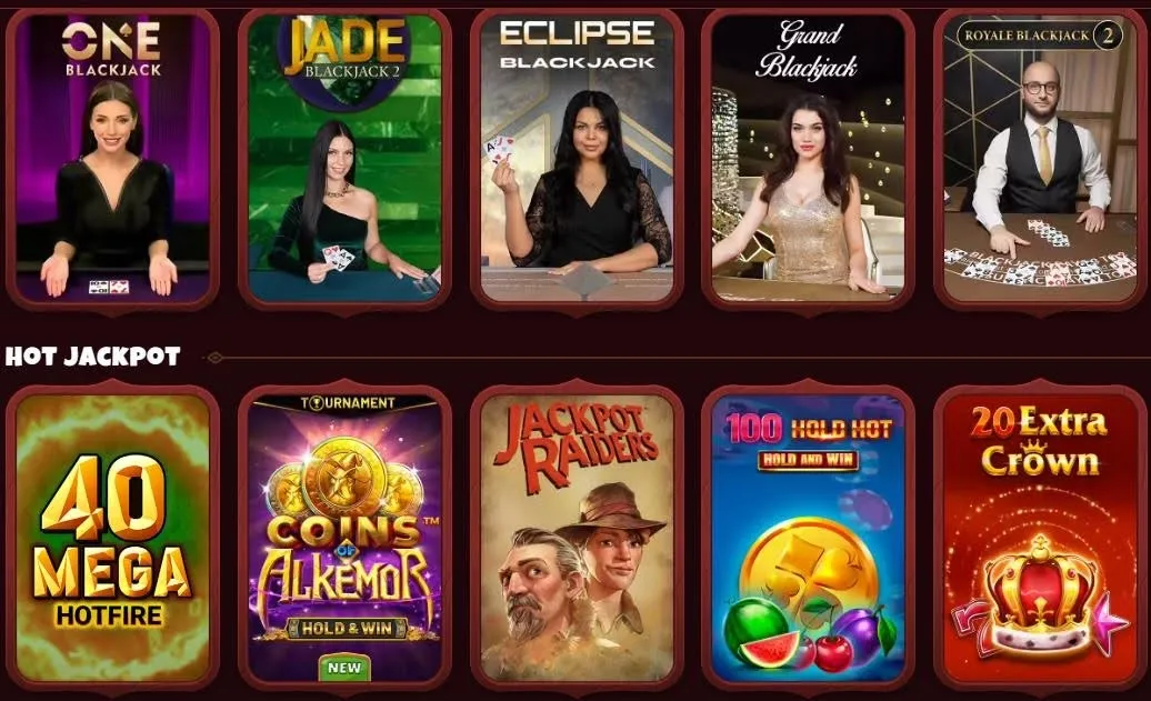 Giochi del Casinò Magius